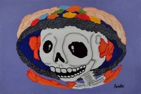 La calavera ojona